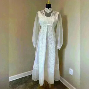 🔥Vintage Bridal Originals Exquisite 1960’s Wedding Gown